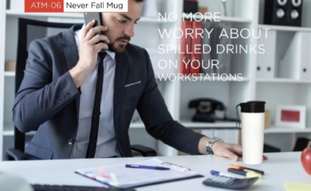 Never Fall Drinking Mug